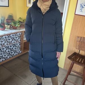 Aritzia Superpuff - navy long sz S